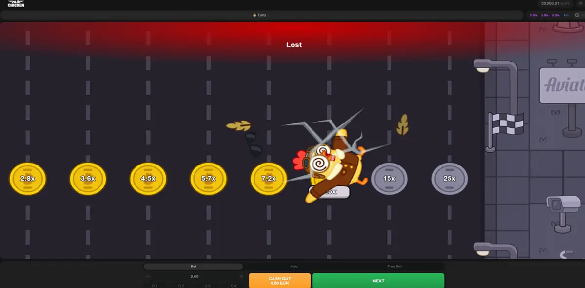 Chicken Pilot demo mode and real money casino play Chicken Pilot demo mode and real money casino play